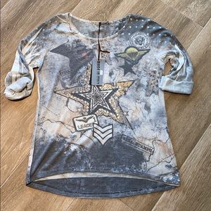 NWT BOUTIQUE BOUGHT OVERSIZED TOP